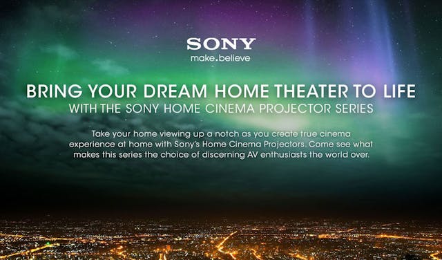 Sony - Project Microsite